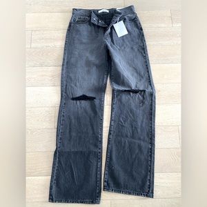 Kancan Black 90s Flare Jean